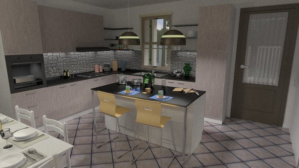 Cucina con Isola Cucina con Isola