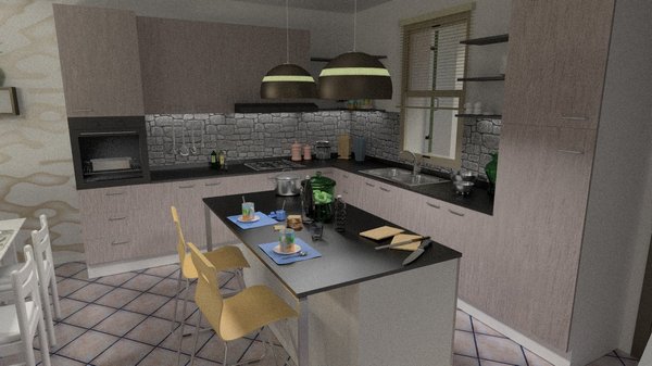 Cucina con Isola Cucina con Isola